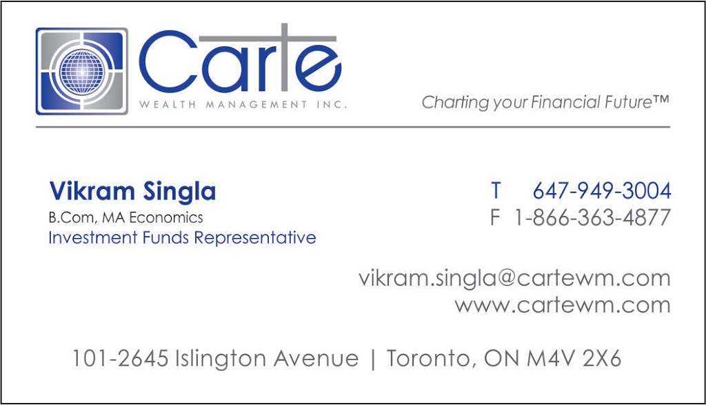 Vikram Singla Insurance & Investments | 132 Kingswood Dr, Brampton, ON L6V 2W4, Canada | Phone: (647) 997-9272