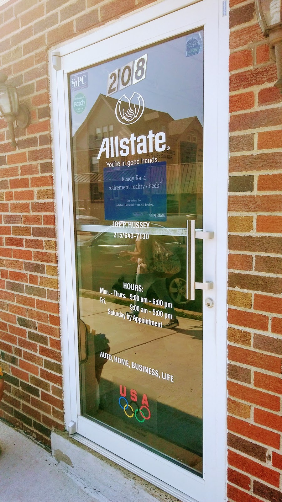 Joseph Hussey: Allstate Insurance | 208 Lindenwold Ave, Ambler, PA 19002, USA | Phone: (215) 643-7130