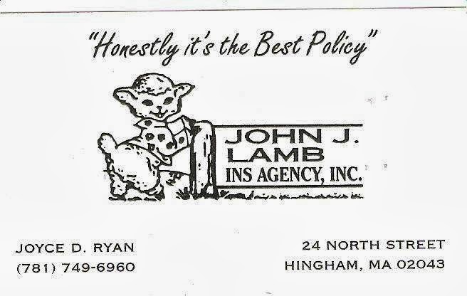 John J Lamb Insurance Agency Inc. | 24 North St, Hingham, MA 02043, USA | Phone: (781) 749-6960