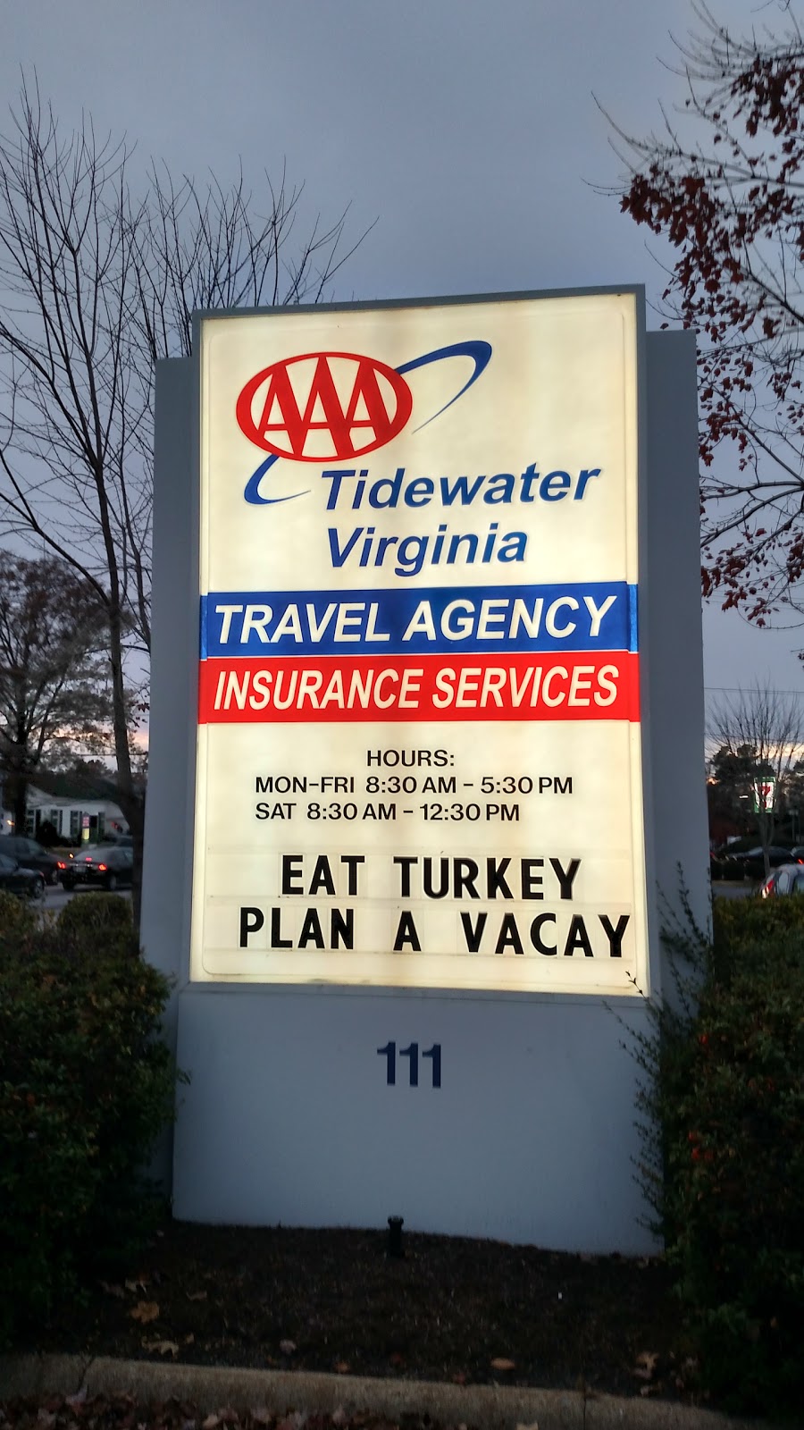 AAA Tidewater Virginia | 5366 Virginia Beach Blvd, Virginia Beach, VA 23462, USA | Phone: (757) 233-3800