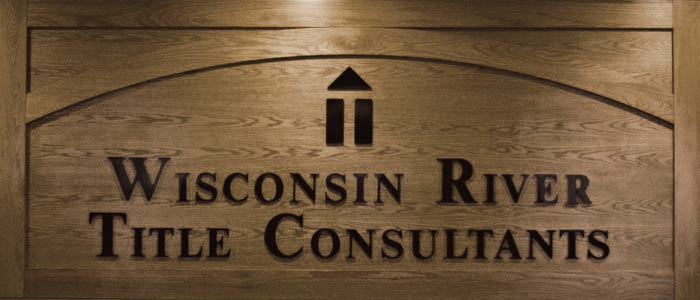 Wisconsin River Title Consultants LLC | 408 Linn St, Baraboo, WI 53913, USA | Phone: (608) 356-7800