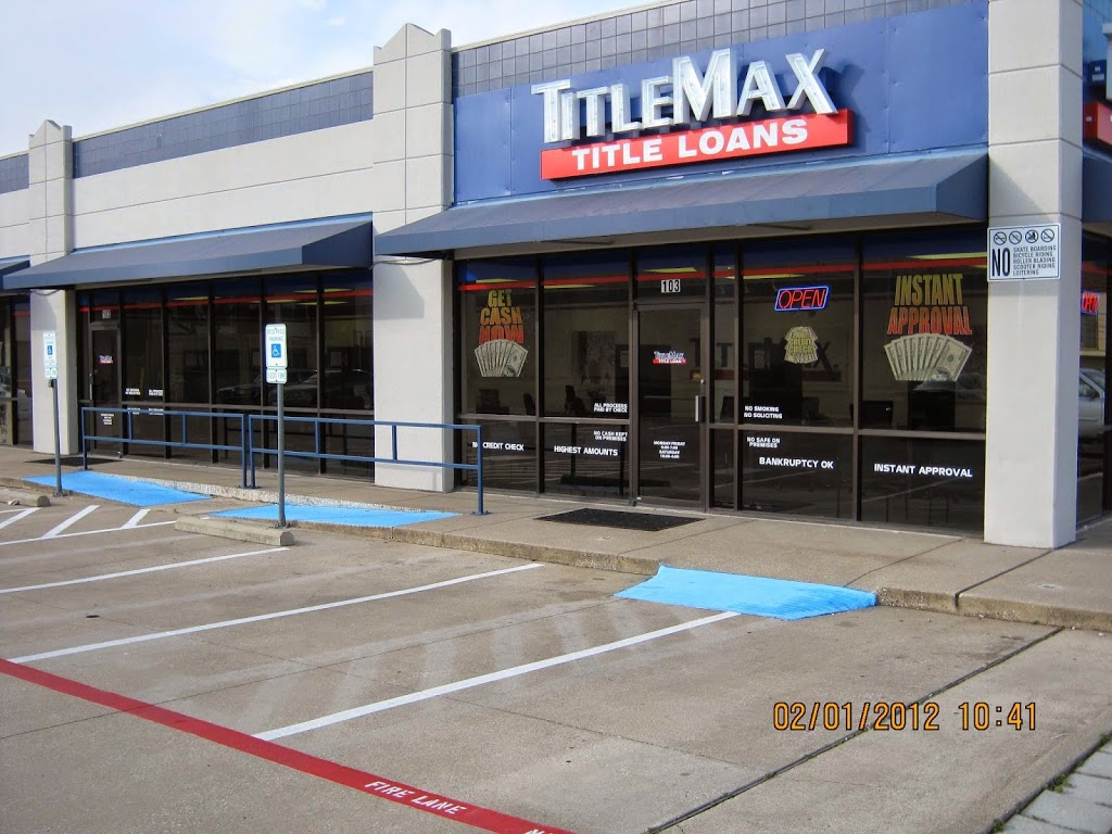 TitleMax | 10544 Walnut St, Dallas, TX 75243, USA | Phone: (214) 628-7635