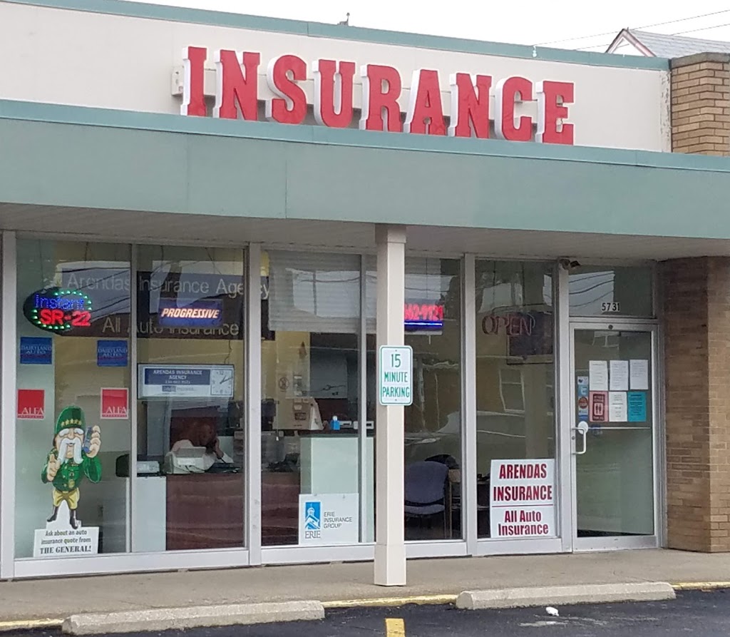 Arendas Insurance Agency, Inc. | 5731 Turney Rd, Garfield Heights, OH 44125, USA | Phone: (216) 662-9121