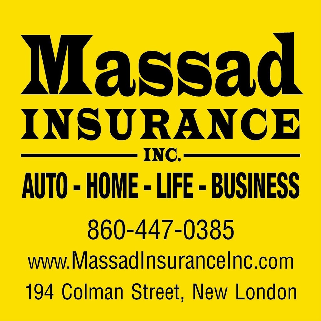 Massad Insurance Agency, LLC | 194 Colman St, New London, CT 06320, USA | Phone: (860) 447-0385