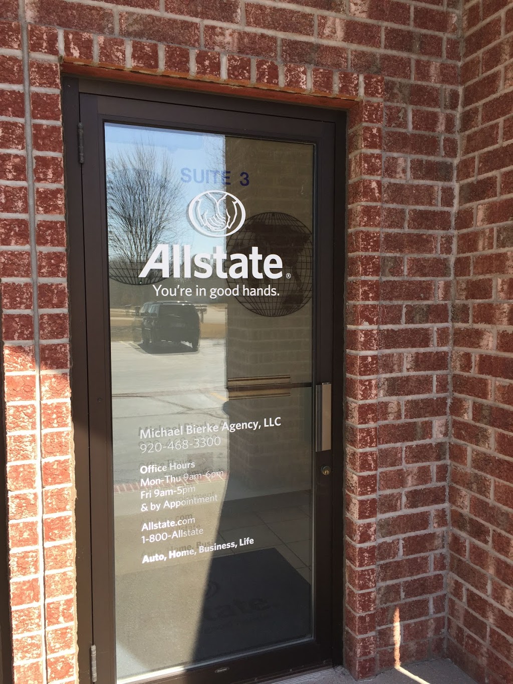 Michael Bierke: Allstate Insurance | 2555 Continental Ct Ste 3, Green Bay, WI 54311, USA | Phone: (920) 468-3300