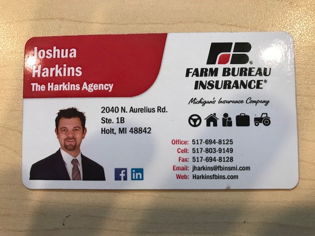 Harkins Insurance Agency- Farm Bureau | 430 State St, Charlotte, MI 48813, USA | Phone: (517) 543-5565