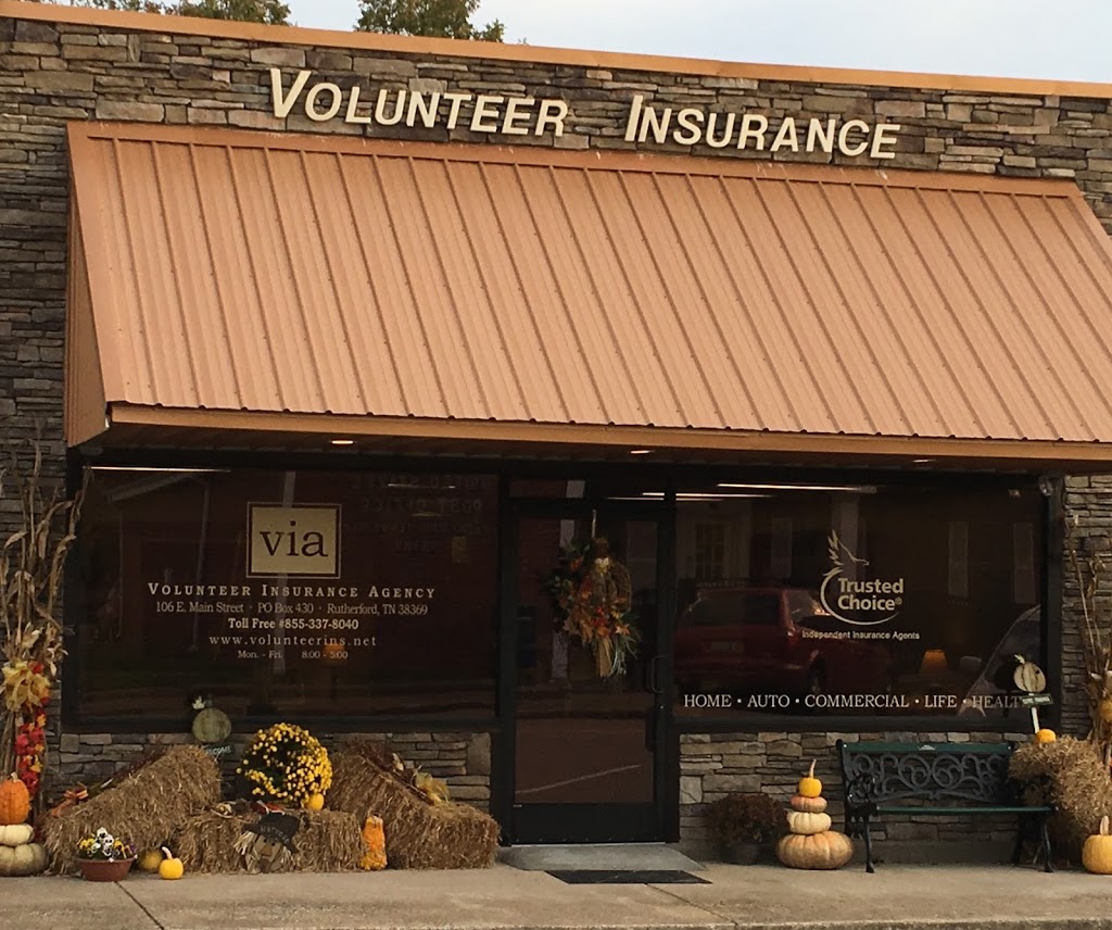 Volunteer Insurance Agency | 106 E Main St, Rutherford, TN 38369, USA | Phone: (731) 665-6126