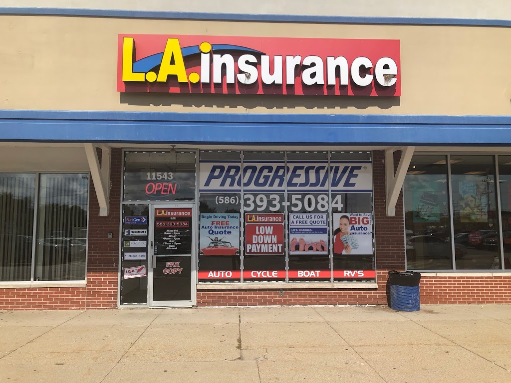 LA Insurance | 11543 East 12 Mile Road, Warren, MI 48093, USA | Phone: (586) 393-5084