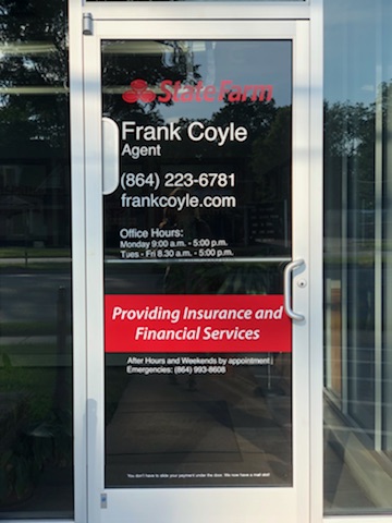 Frank Coyle - State Farm Insurance Agent | 1128 Main St S, Greenwood, SC 29646, USA | Phone: (864) 223-6781