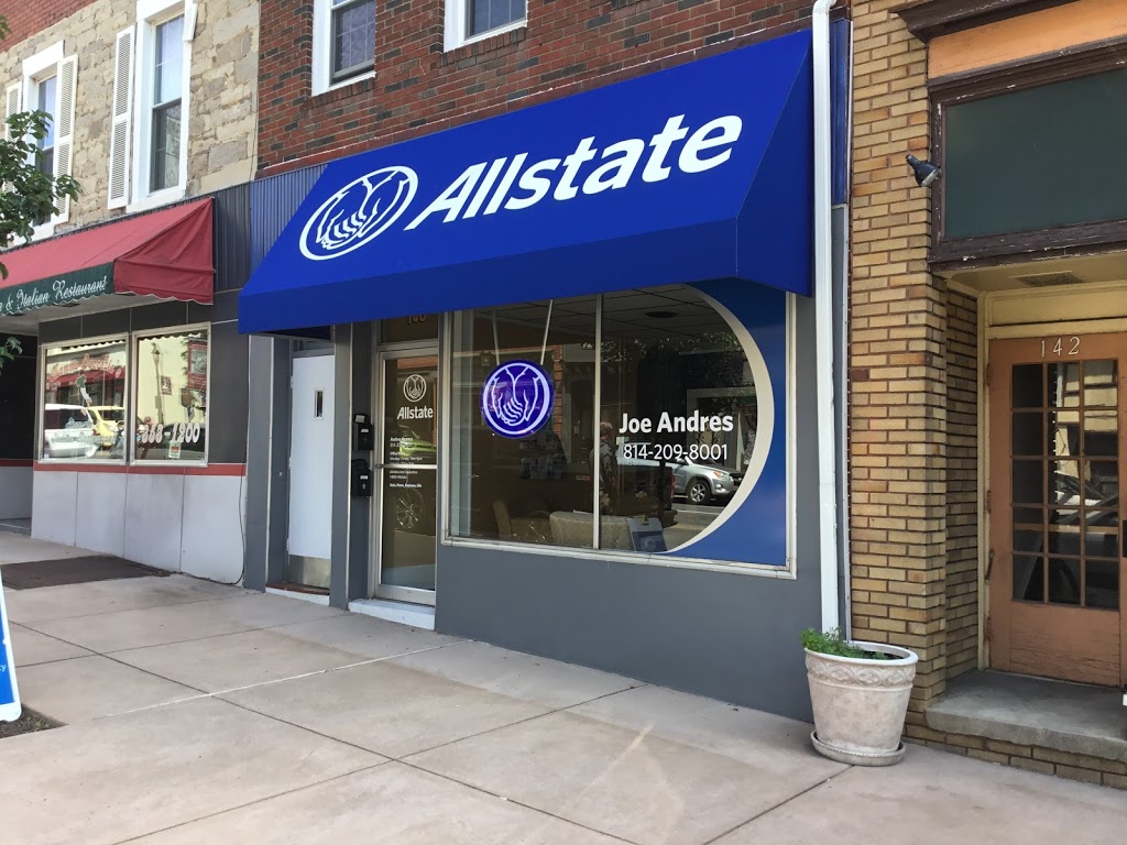 Joseph Andres: Allstate Insurance | 140 S Allegheny St, Bellefonte, PA 16823, USA | Phone: (814) 209-8001