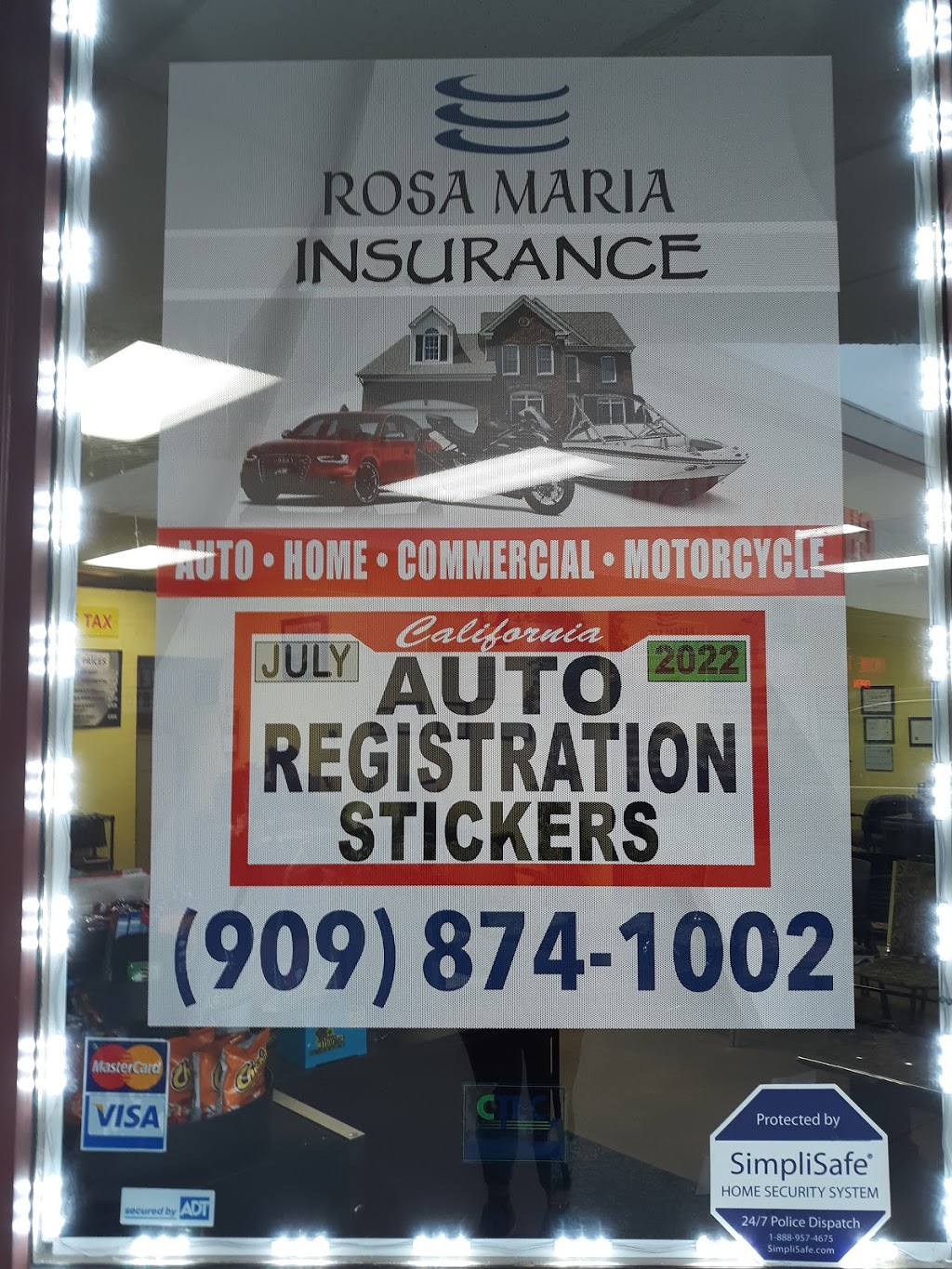 ROSA MARIA INSURANCE RIALTO | 303 Foothill Blvd SUITE G, Rialto, CA 92376, USA | Phone: (909) 874-1002