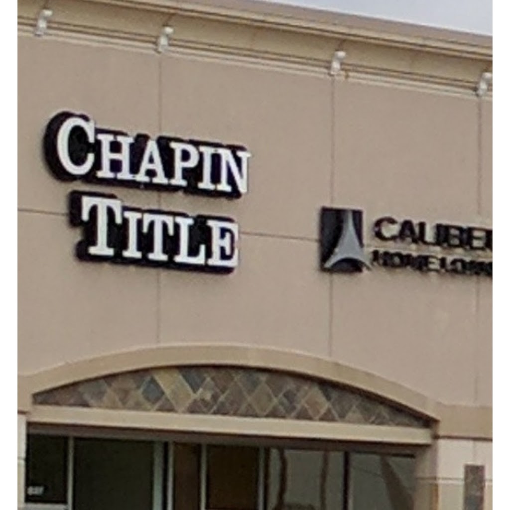 Chapin Title Co | 837 Northcreek Dr, Sherman, TX 75092, USA | Phone: (903) 868-1415