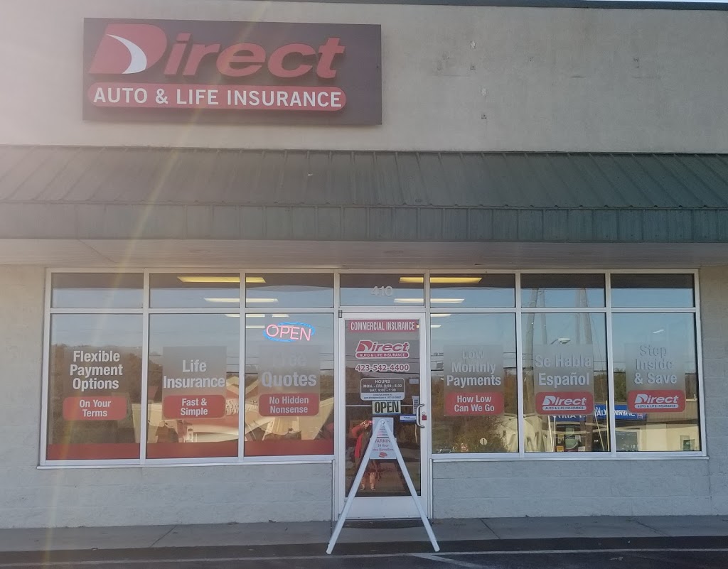 Direct Auto Insurance | 410 Railroad St W, Elizabethton, TN 37643, USA | Phone: (423) 542-4400