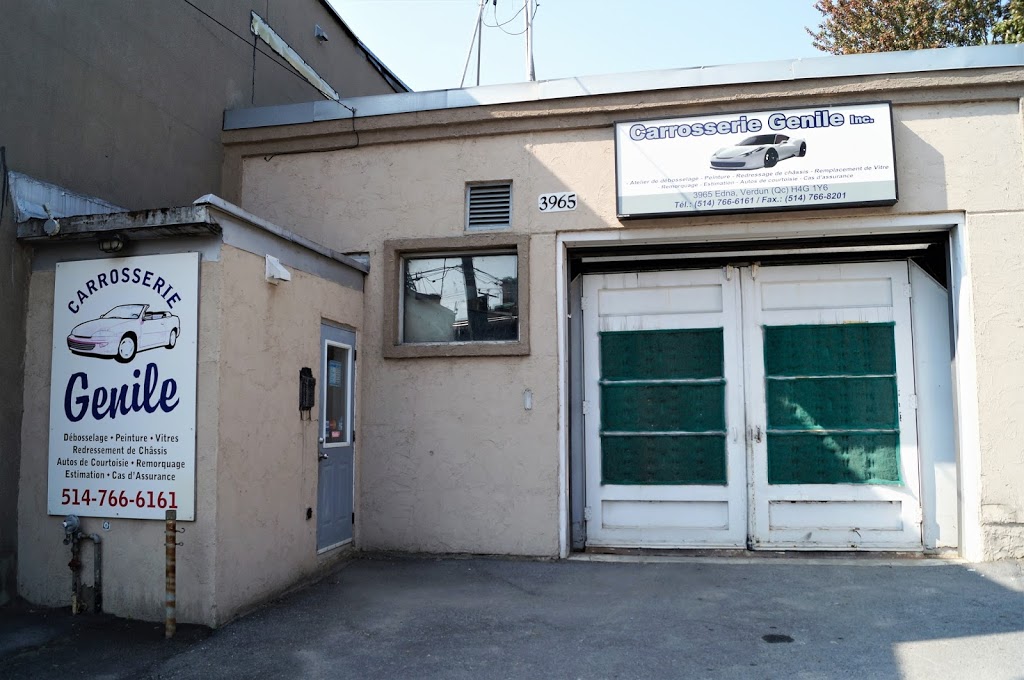 Garage Genile Inc Carrosserie Montréal | 3965 Rue Edna, Verdun, QC H4G 1Y6, Canada | Phone: (514) 766-6161