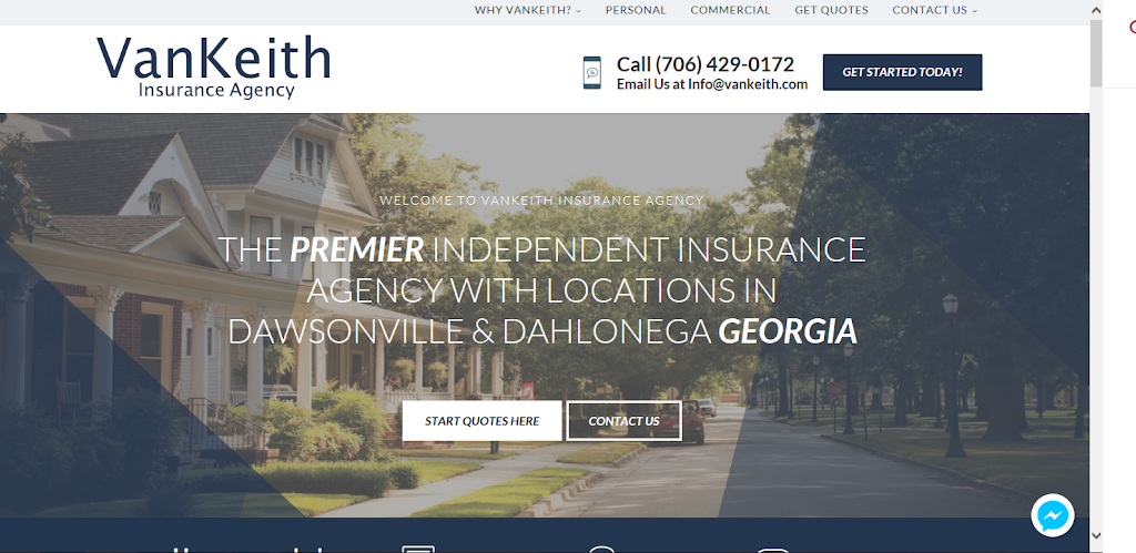 Vankeith Insurance Agency of Dawsonville | 131 Prominence Ct suite 110, Dawsonville, GA 30534, USA | Phone: (706) 429-0172