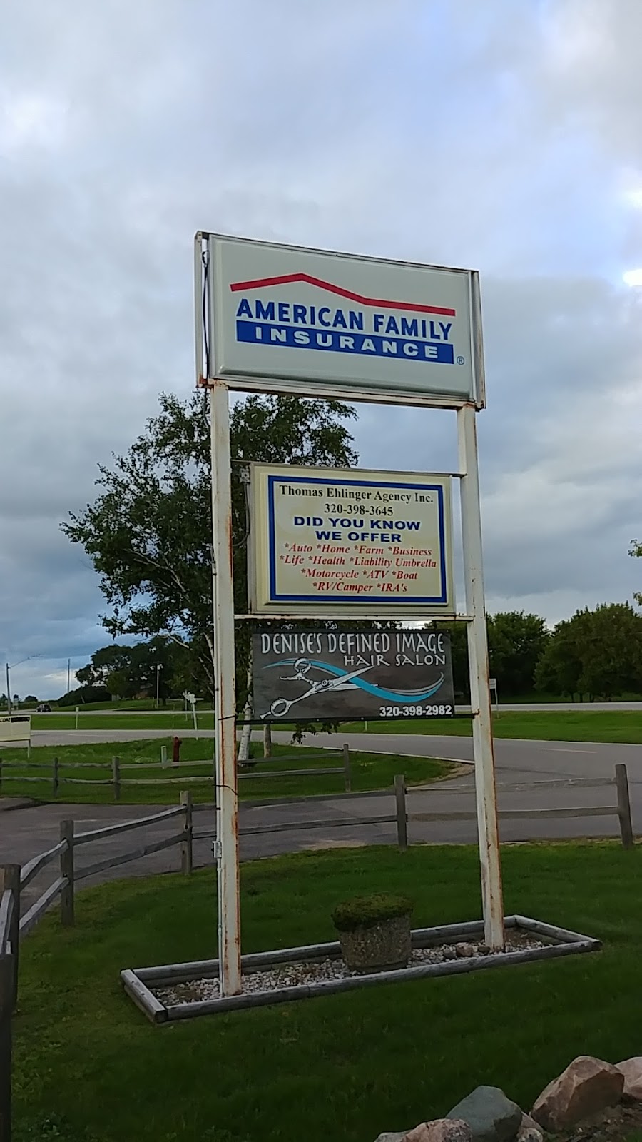 American Family Insurance - Ehlinger & Associates Inc | 39 Maus Dr #3, Kimball, MN 55353, USA | Phone: (320) 398-3645