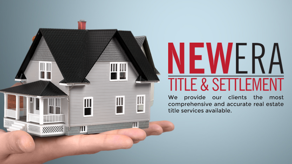 New Era Title & Settlement | 395 Franklin St, Bloomfield, NJ 07003, USA | Phone: (973) 522-0502