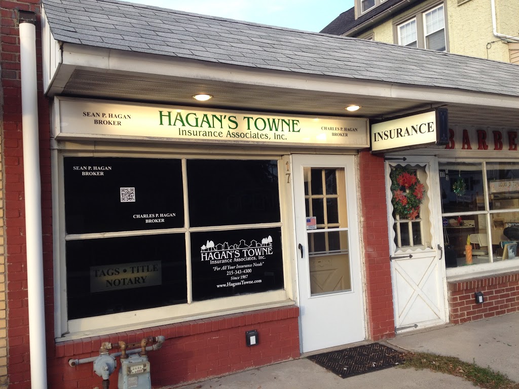 Hagans Towne Insurance Associates, Inc. | 17 Byberry Rd, Hatboro, PA 19040, USA | Phone: (215) 343-4300