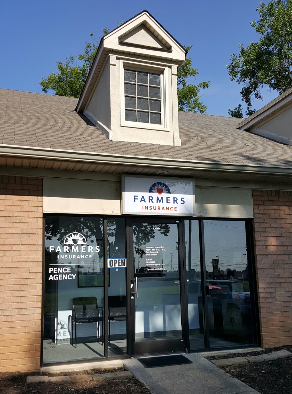 Farmers Insurance - Jason Pence | 1432 W Main St Ste 102, Lebanon, TN 37087, USA | Phone: (615) 447-5026