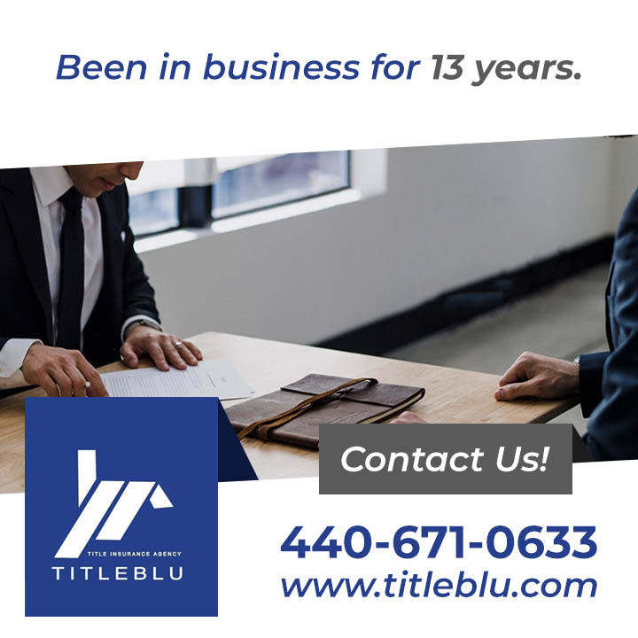 TitleBlu Agency | Rear Building, 1929 E Royalton Rd, Broadview Heights, OH 44147, USA | Phone: (440) 671-0633