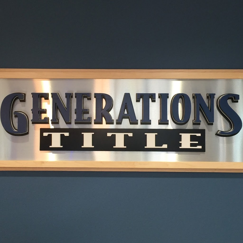 Generations Title Company, LLC | 950 John Nolen Dr #185, Madison, WI 53713, USA | Phone: (608) 661-0823