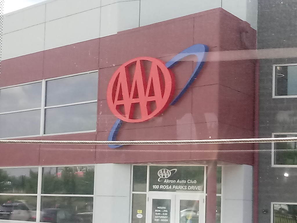 AAA Akron Auto Club | 100 Rosa Parks Dr, Akron, OH 44311, USA | Phone: (330) 762-0631