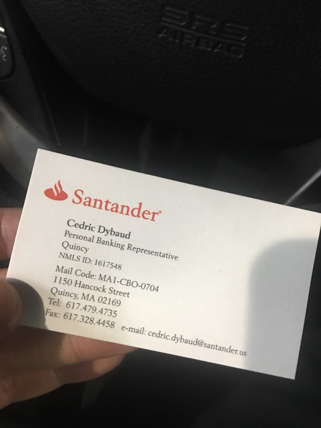 Santander Bank | 1150 Hancock St, Quincy, MA 02169, USA | Phone: (617) 479-4735