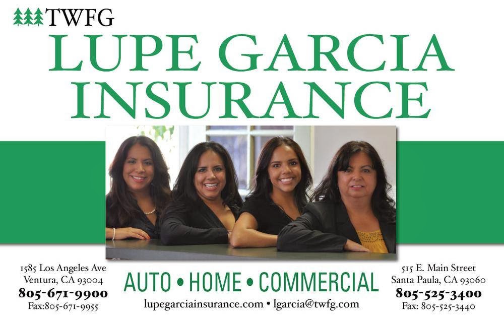 TWFG Lupe Garcia Insurance | 1585 Los Angeles Ave, Ventura, CA 93004, USA | Phone: (805) 671-9900