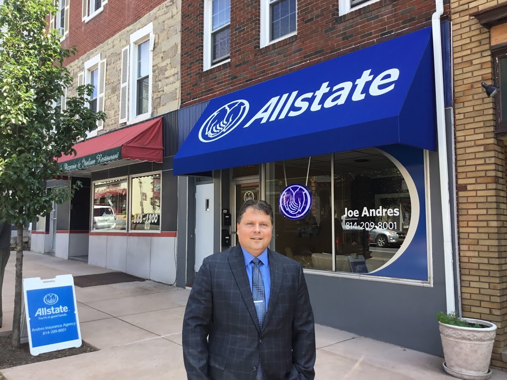 Joseph Andres: Allstate Insurance | 140 S Allegheny St, Bellefonte, PA 16823, USA | Phone: (814) 209-8001