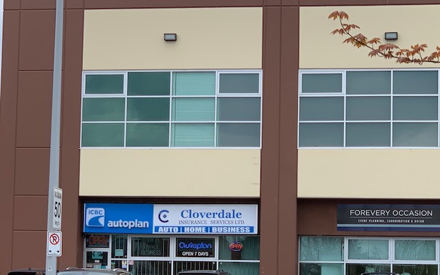 Cloverdale Insurance Services Ltd. - ICBC Autoplan Agency (Surre | 110, 17767 64 Ave, Surrey, BC V3S 1Z2, Canada | Phone: (604) 575-2222