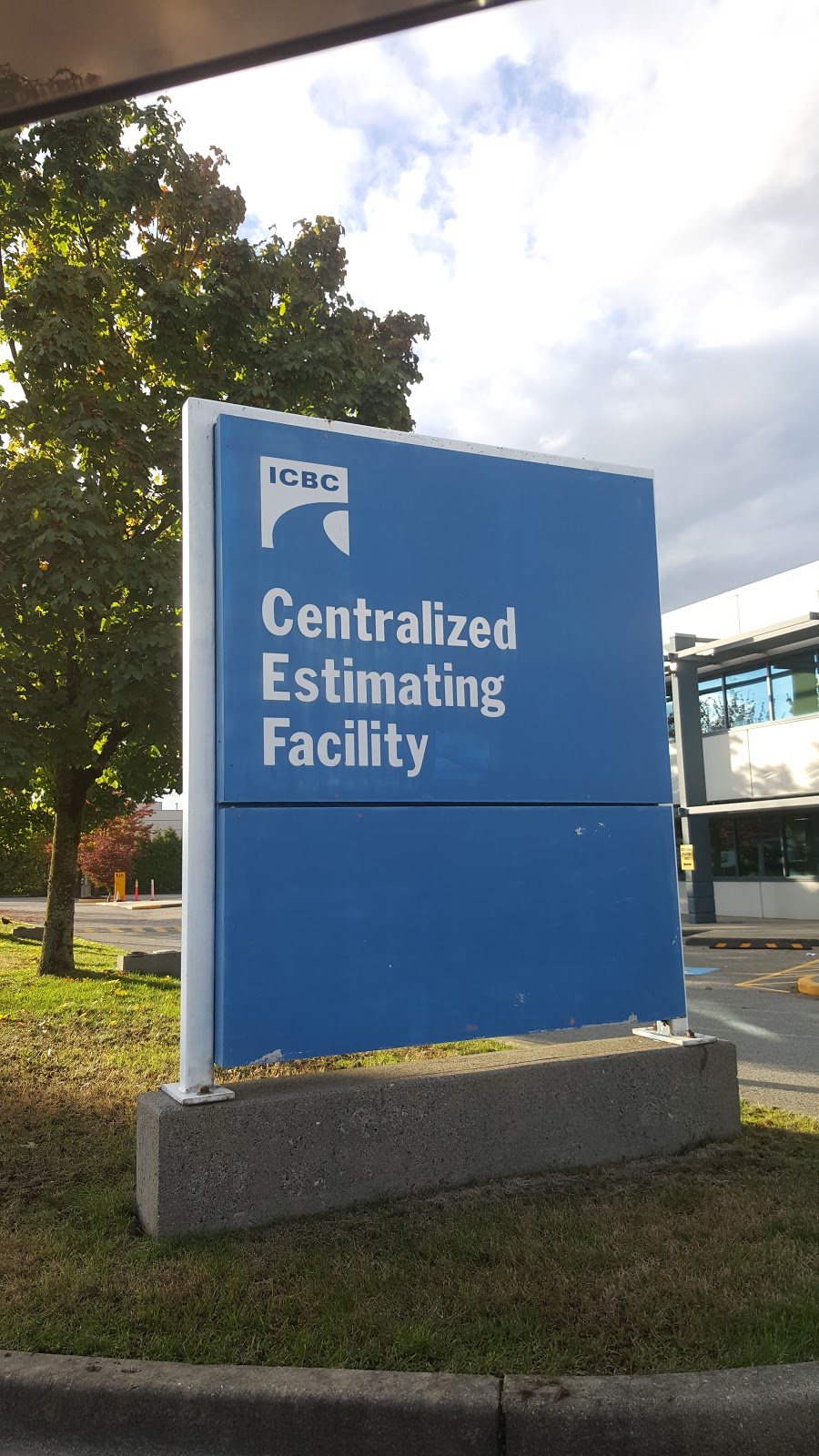 ICBC Centralized Estimating Facility | 1575 Hartley Ave, Coquitlam, BC V3K 6Z7, Canada | Phone: (604) 777-4500