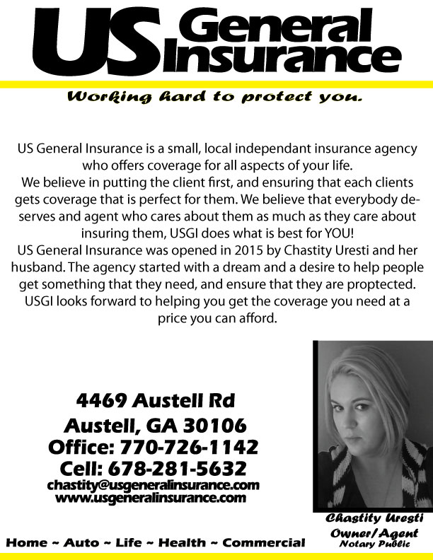 US General Insurance | 4469 Austell Rd, Austell, GA 30106, USA | Phone: (770) 726-1142