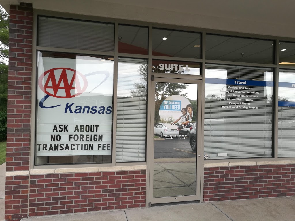 AAA Lawrence | Bank of America ATM, 3514 Clinton Parkway, Lawrence, KS 66047, USA | Phone: (785) 843-1600