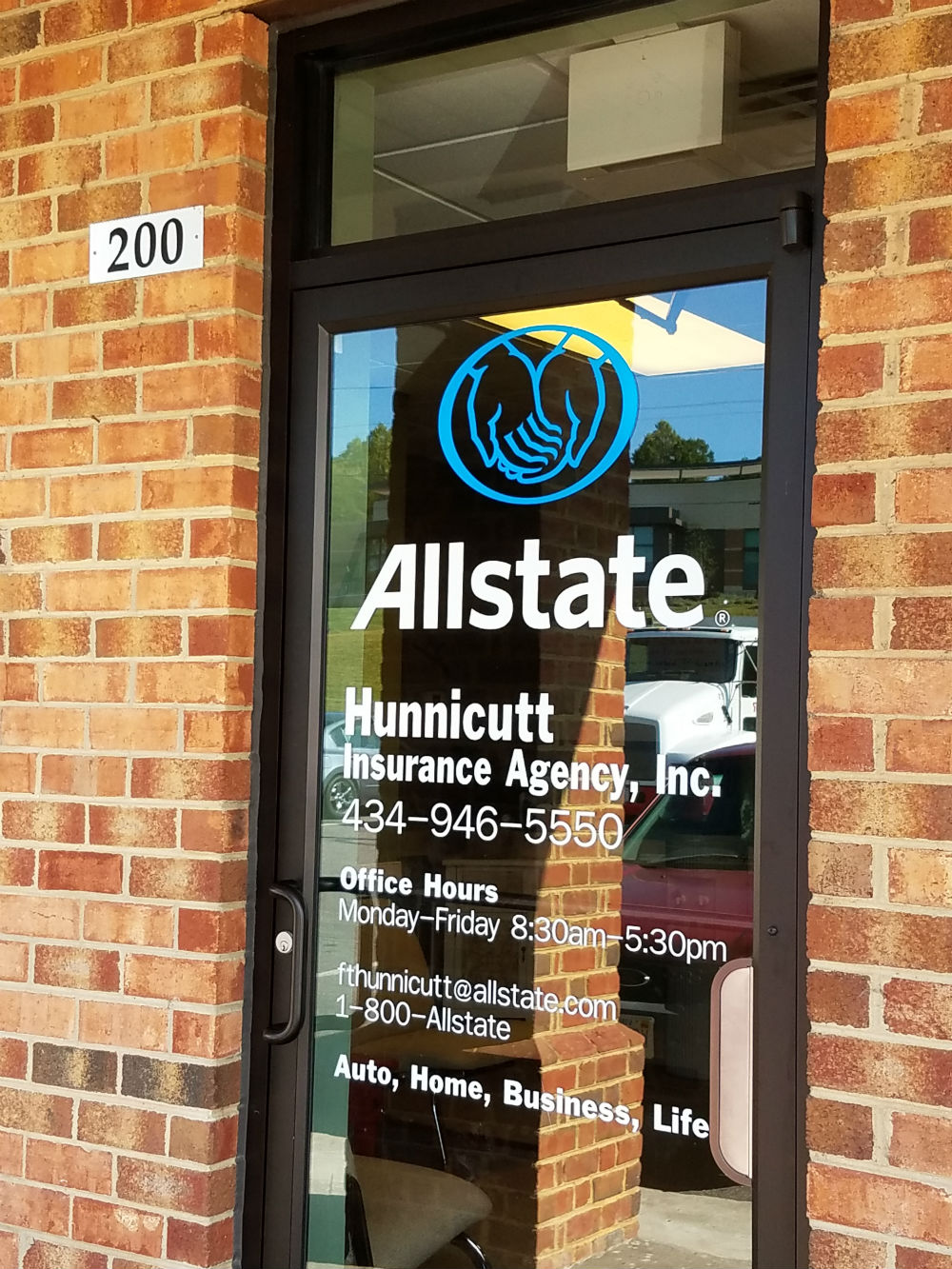 Fred Hunnicutt: Allstate Insurance | 220 S Main St, Amherst, VA 24521, USA | Phone: (434) 946-5550