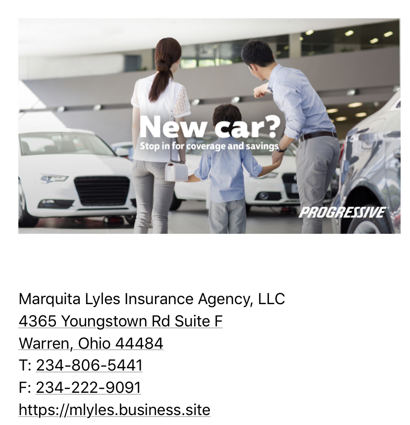 Marquita Lyles Insurance Agency, LLC | 4365 Youngstown Rd SE Suite F, Warren, OH 44484, USA | Phone: (234) 806-5441