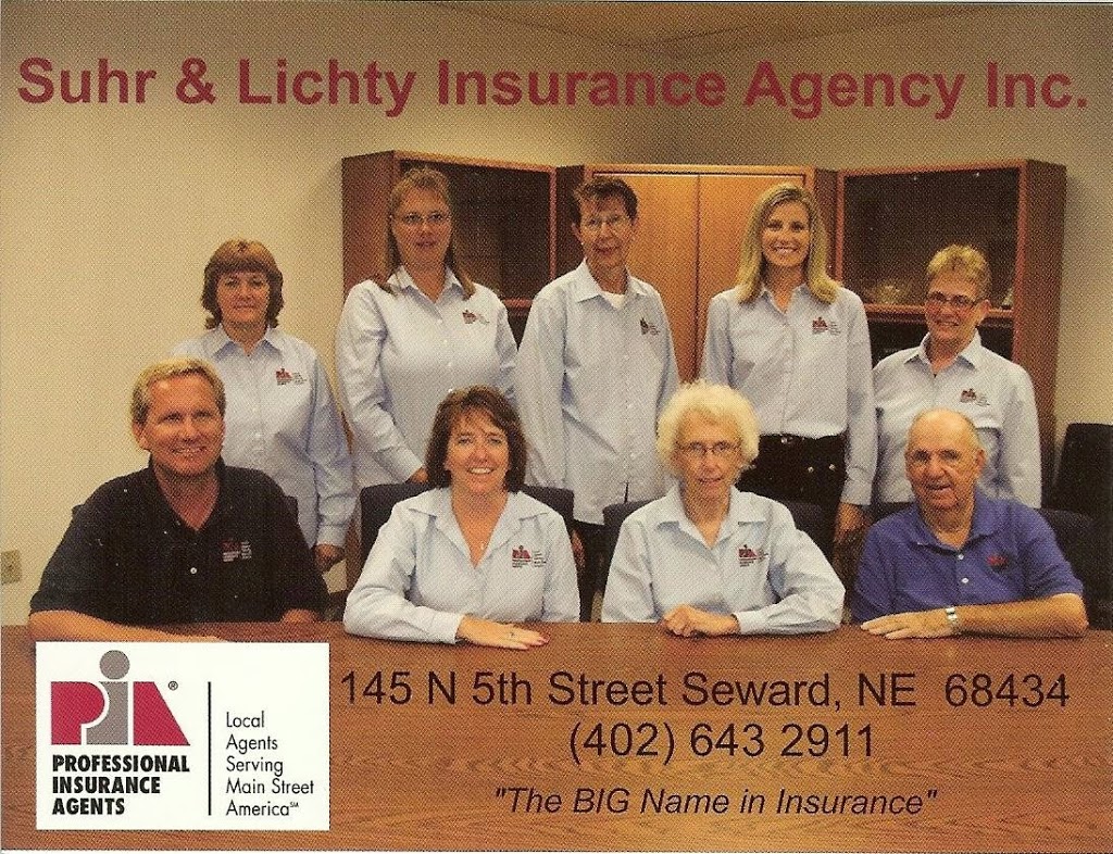 Suhr & Lichty Insurance Agency | 145 N 5th St, Seward, NE 68434, USA | Phone: (402) 643-2911