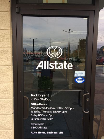 Allstate Insurance Agent: Nicholas Bryant | 607 Sheridan Avenue, Dalton, GA 30721, USA | Phone: (706) 278-4558