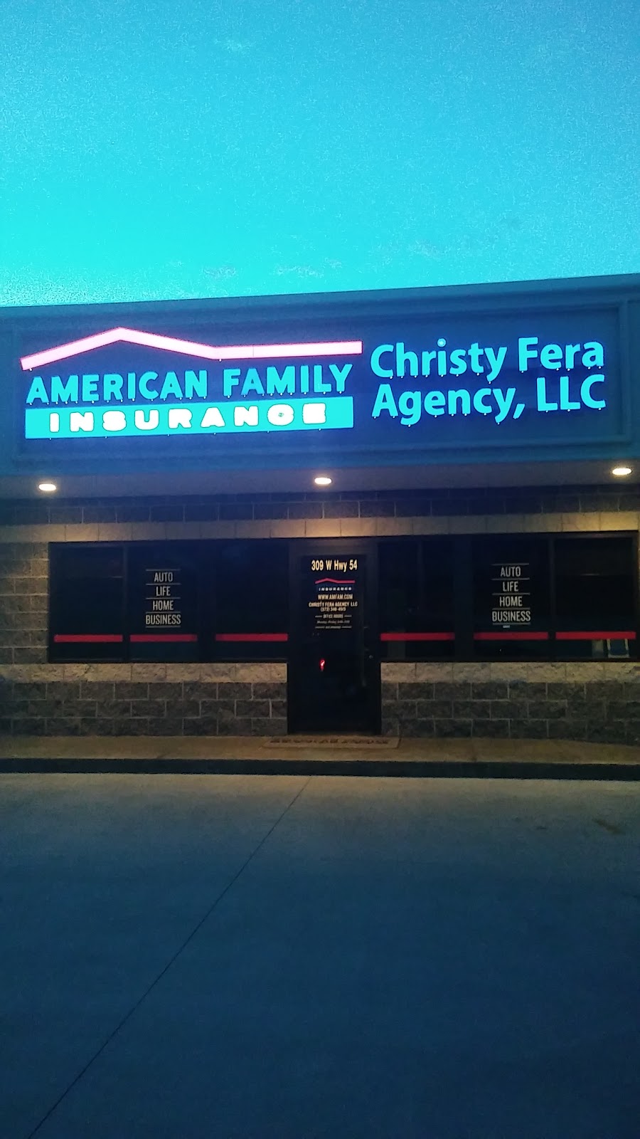 American Family Insurance - Christy Fera Agency LLC | 309 US-54, Camdenton, MO 65020, USA | Phone: (573) 346-4515