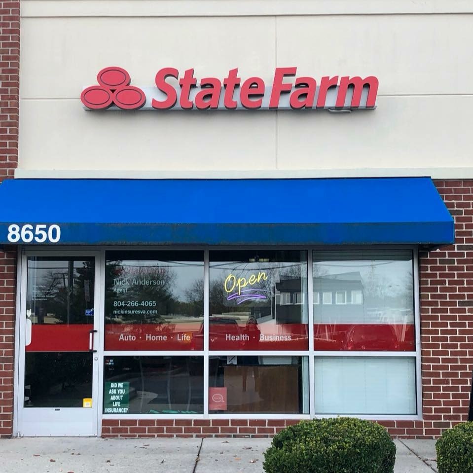 Nick Anderson - State Farm Insurance Agent | 8650 Staples Mill Rd, Richmond, VA 23228, USA | Phone: (804) 266-4065