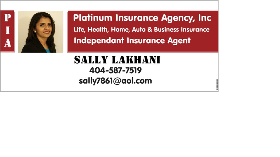 PLATINUM INSURANCE AGENCY INC | 2386 Clower St E202, Snellville, GA 30078, USA | Phone: (404) 587-7519