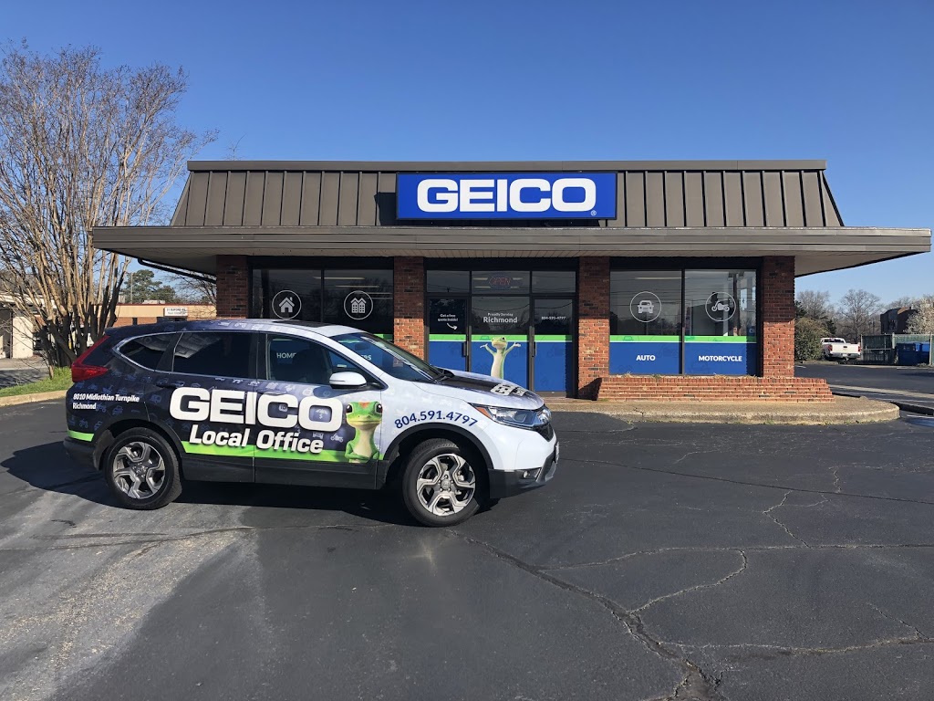 GEICO Insurance Agent | 8010 Midlothian Turnpike, Richmond, VA 23235, USA | Phone: (804) 591-4797