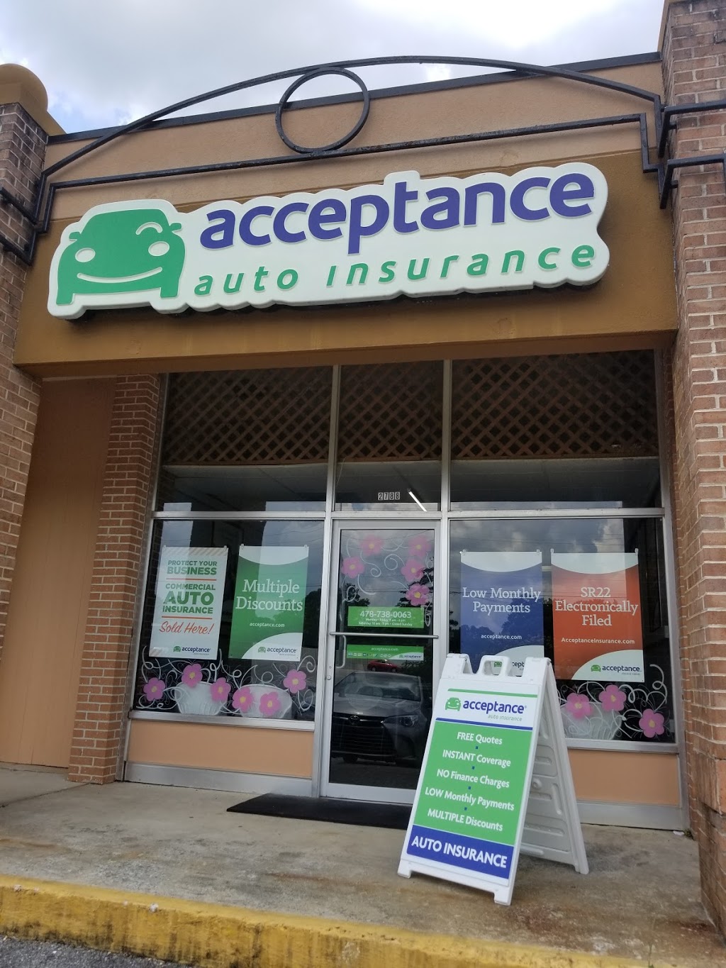 Acceptance Insurance | 2788 Riverside Dr, Macon, GA 31210, USA | Phone: (478) 738-0063