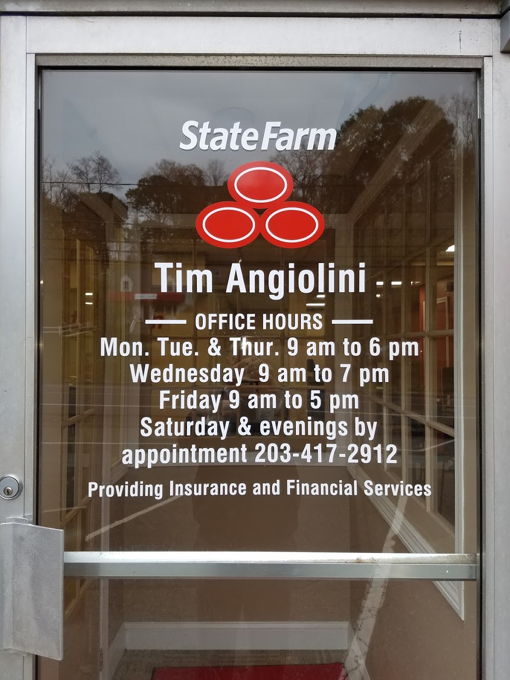 State Farm: Tim Angiolini | 756 Thomaston Rd, Watertown, CT 06795, USA | Phone: (860) 417-2912