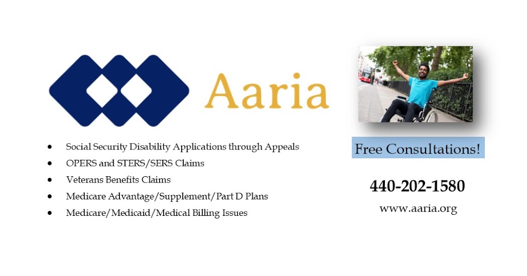 Aaria Disability - Aaria Consulting, LLC | 90 Whitehall Dr, Berea, OH 44017, USA | Phone: (440) 202-1580