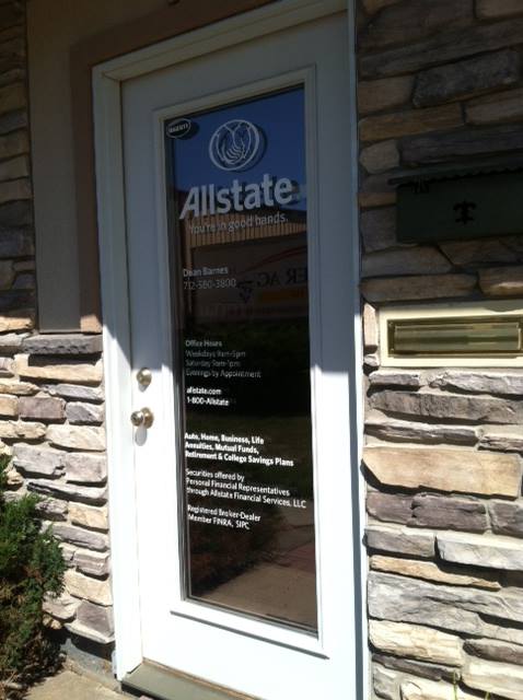 Dean Barnes: Allstate Insurance | 201 W E 7th St, Spencer, IA 51301, USA | Phone: (712) 580-3800