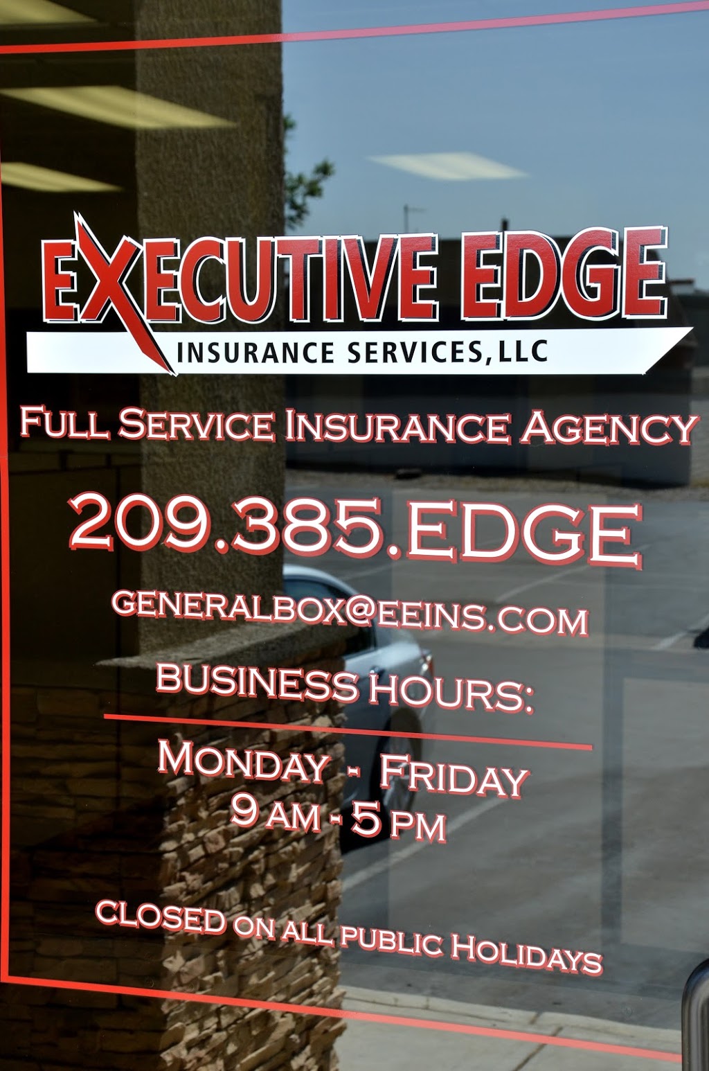 Executive Edge Insurance Services | 320 E Yosemite Ave #101, Merced, CA 95340, USA | Phone: (209) 385-3343