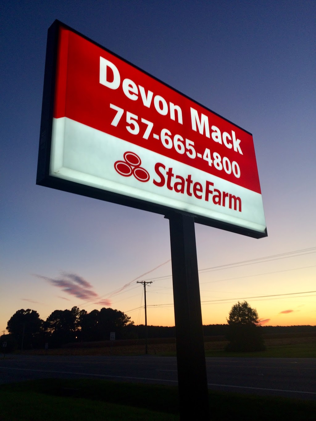 Devon Mack - State Farm Insurance Agent | 16297 Lankford Hwy, Nelsonia, VA 23414, USA | Phone: (757) 665-4800