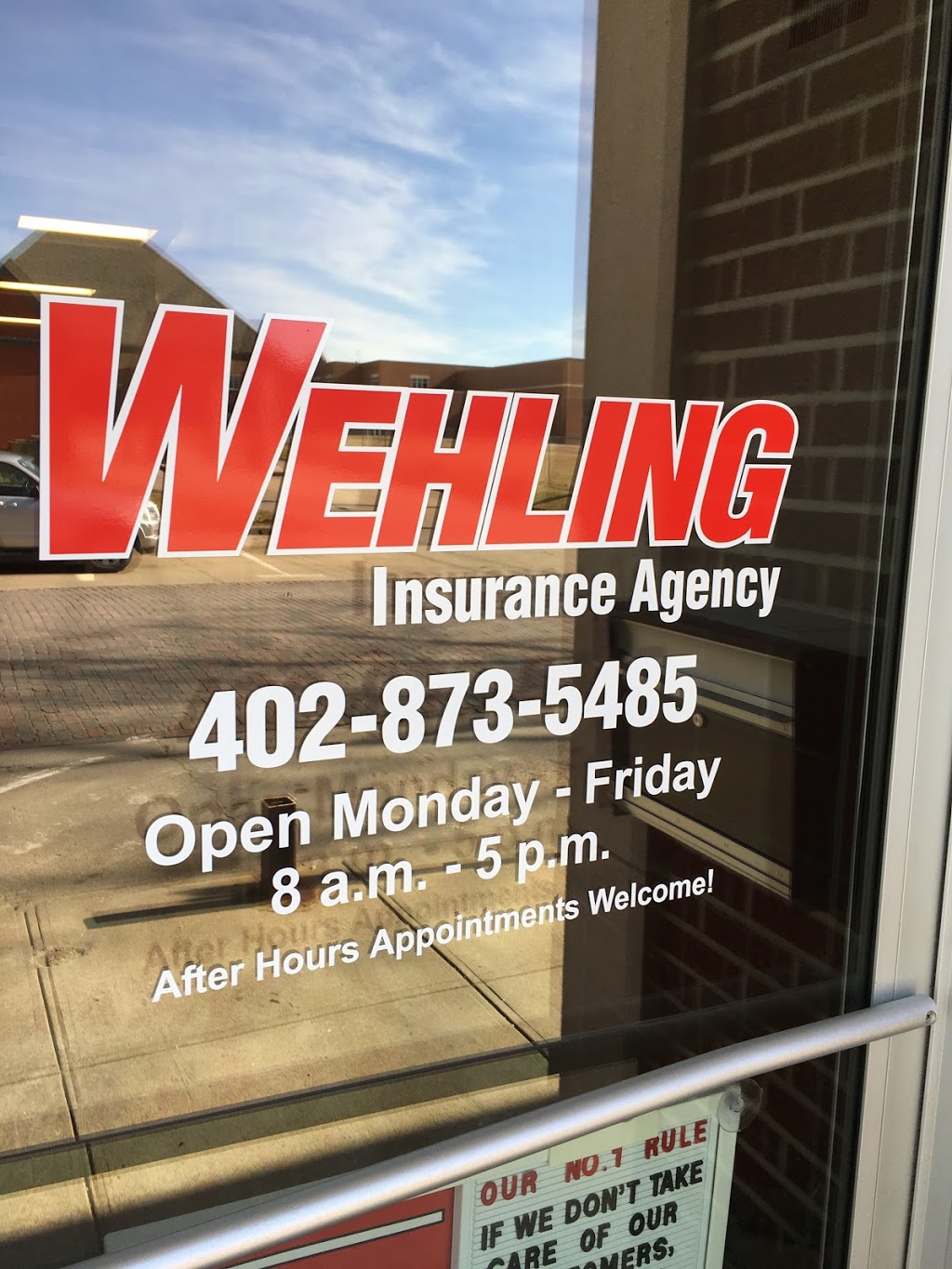 Wehling Insurance Agency | 207 S 8th St, Nebraska City, NE 68410, USA | Phone: (402) 873-5485