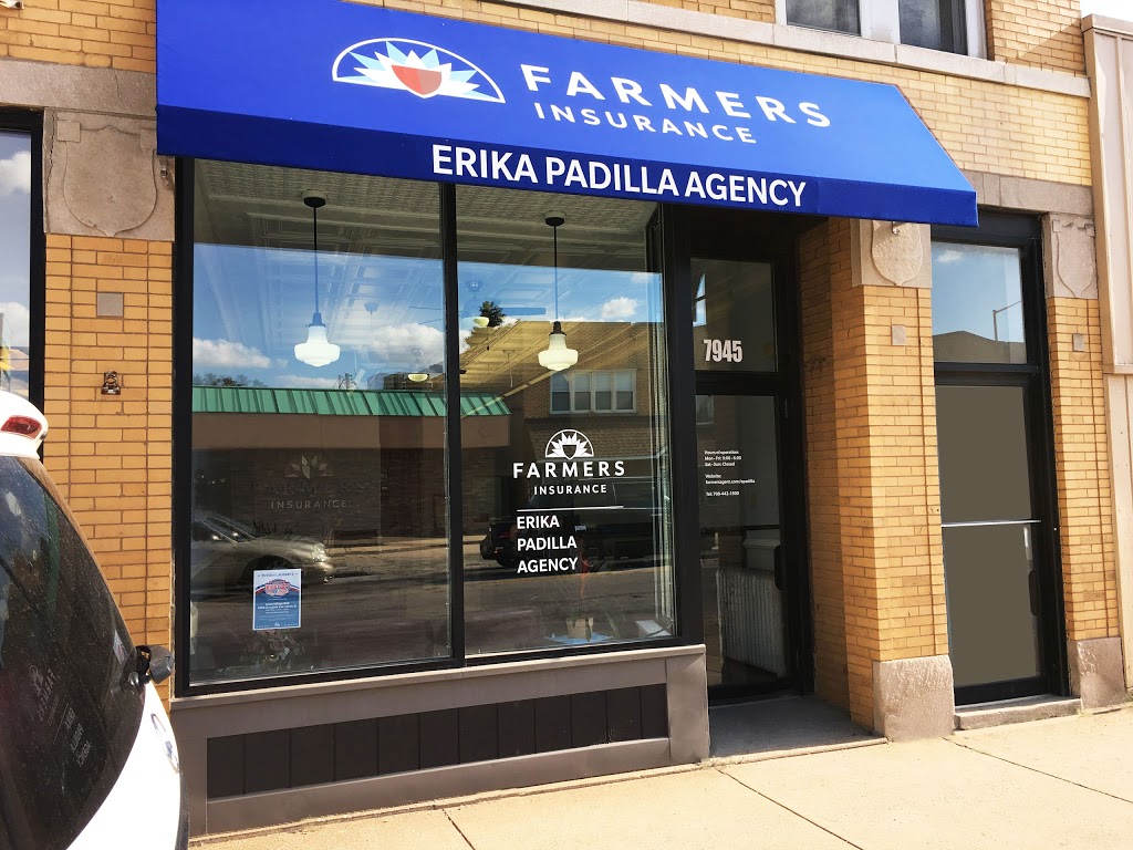 Farmers Insurance - Erika Padilla | 7945 Ogden Ave, Lyons, IL 60534, USA | Phone: (708) 442-1500