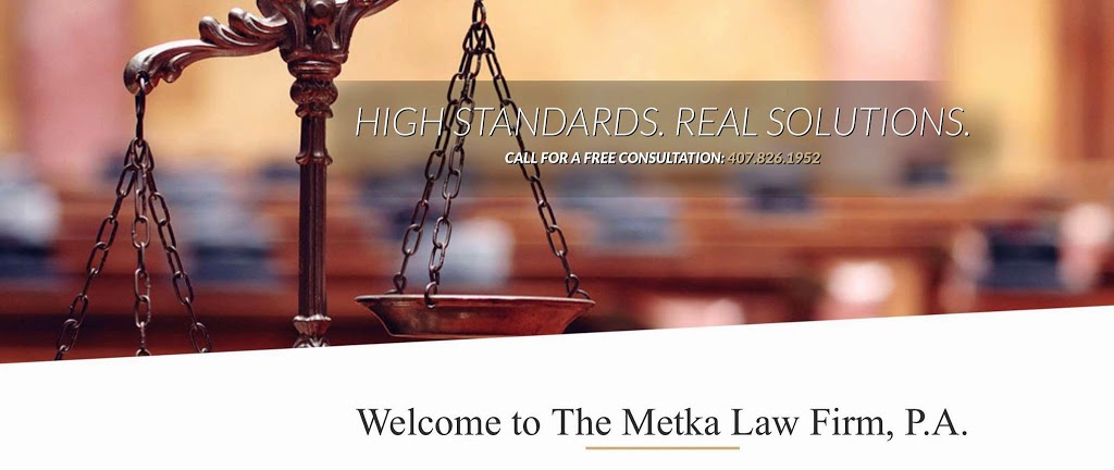 The Metka Law Firm, P.A. | 1135 East Ave, Clermont, FL 34711, USA | Phone: (407) 826-1952